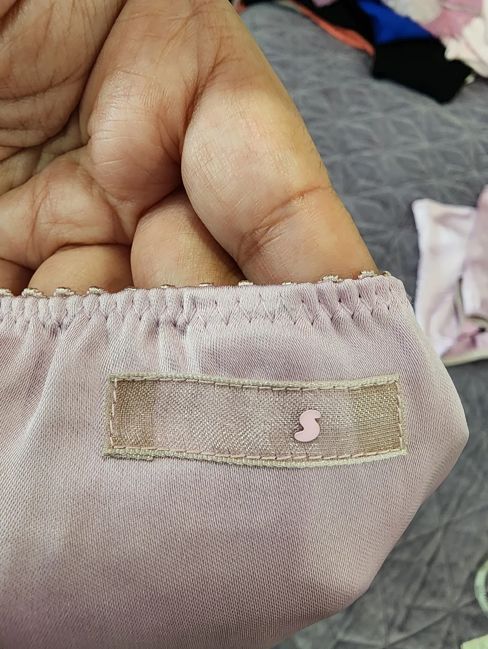 ​SKIMS Woven Shine Cami and Short Sleep Set Pink Rose Small Coquette